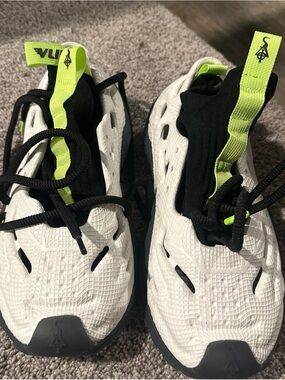 Sia collective  & Neon Green Athletic Shoes - Modern Slip-On Style